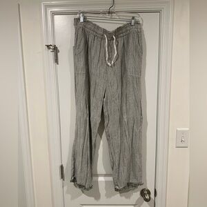 Aerie fringe drawstring pants